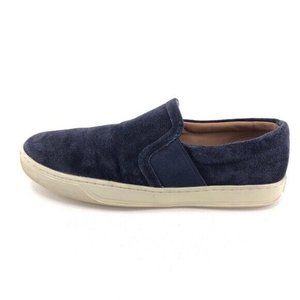 Vince Blue Suede Leather Slip on Sneakers 8.5M